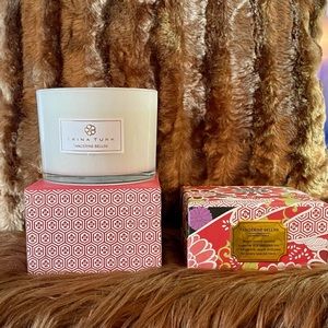 Trina Turk, Tangerine Bellini Amazing Luxury Scented Candles.